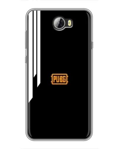 Чехол для Huawei Y5II с картинкой «PUBG — вертикальные линии»