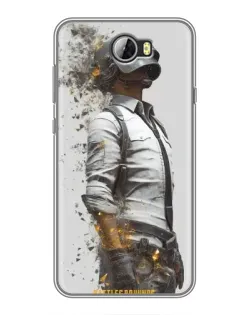 Чехол для Huawei Y5II с картинкой «PUBG — боец в пыли»