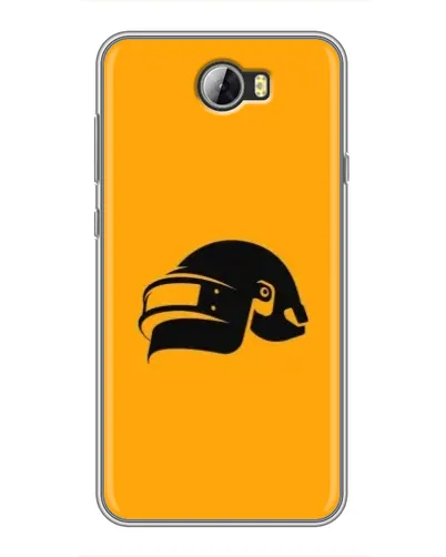 Чехол для Huawei Y5II с картинкой «PUBG — золотой шлем»