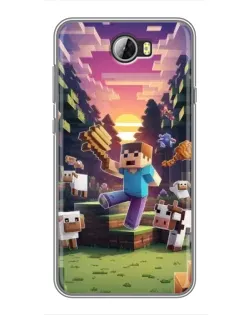 Чохол для Huawei Y5II з картинкою «Стів на фермі»