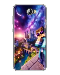 Чохол для Huawei Y5II з картинкою «Стів та космос»
