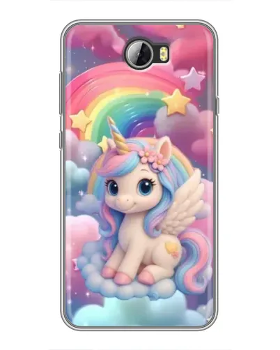 Чехол для Huawei Y5II с картинкой «Маленький единорог» Чехол для Huawei Y5II с картинкой «Маленький единорог»