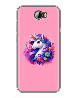 Чехол для Huawei Y5II с картинкой «Сказочный единорог»