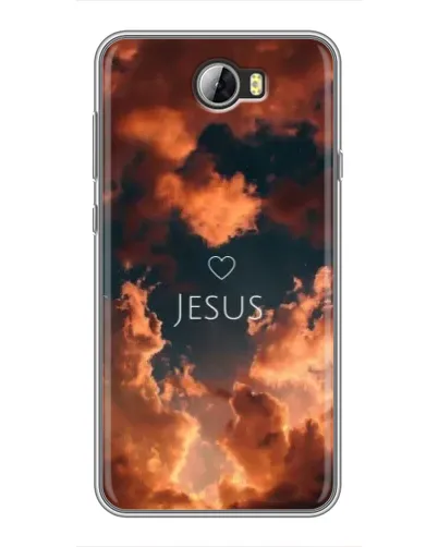 Чехол для Huawei Y5II с картинкой «Сияние Имени Jesus»