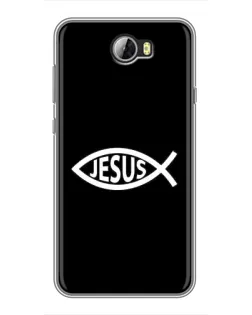 Чехол для Huawei Y5II с картинкой «Классический Jesus»
