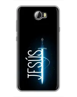 Чехол для Huawei Y5II с картинкой «Меч Духа Jesus»
