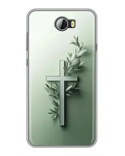 Чехол для Huawei Y5II с картинкой «Оливковая ветвь»