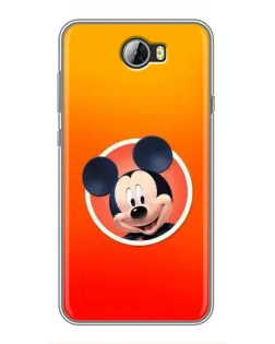 Чехол для Huawei Y5II с картинкой «Mickey в круге»