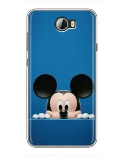 Чехол для Huawei Y5II с картинкой «Микки выглядывает»