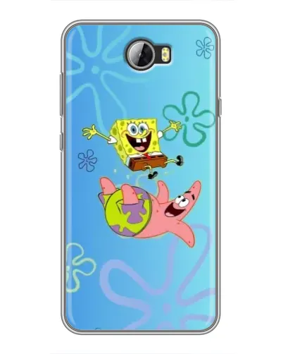 Чехол для Huawei Y5II с картинкой «Спанч Боб и Патрик» Чехол для Huawei Y5II с картинкой «Спанч Боб и Патрик»