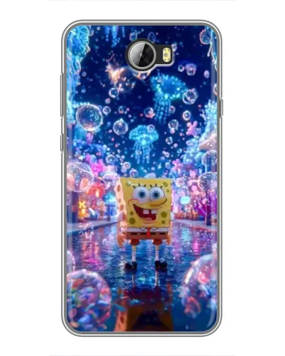 Чехол для Huawei Y5II с картинкой «Неоновый океан» Чехол для Huawei Y5II с картинкой «Неоновый океан»