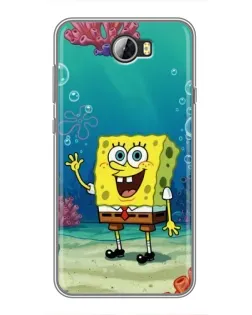Чехол для Huawei Y5II с картинкой «Подводный привет»