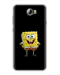 Чехол для Huawei Y5II с картинкой «Классический Губка Боб»
