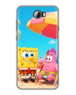 Чехол для Huawei Y5II с картинкой «Отдых на пляже»