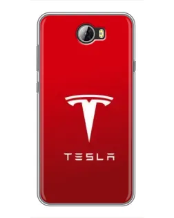 Чехол для Huawei Y5II с картинкой «Tesla Red Classic»