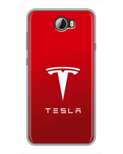 Чехол для Huawei Y5II с картинкой «Tesla Red Classic»