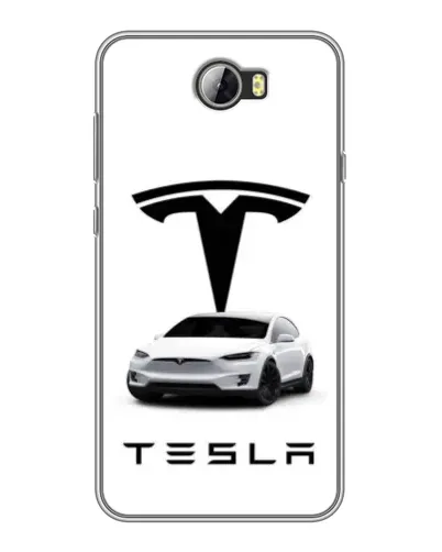 Чехол для Huawei Y5II с картинкой «Tesla White Style»