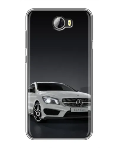 Чехол для Huawei Y5II с картинкой «Mercedes AMG GT Silver»