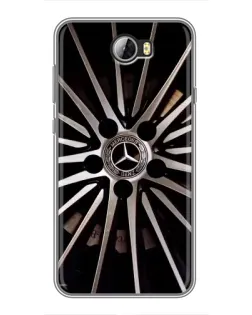 Чехол для Huawei Y5II с картинкой «Диск Mercedes»