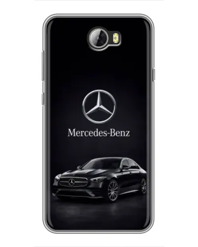 Чехол для Huawei Y5II с картинкой «Mercedes — решетка радиатора»