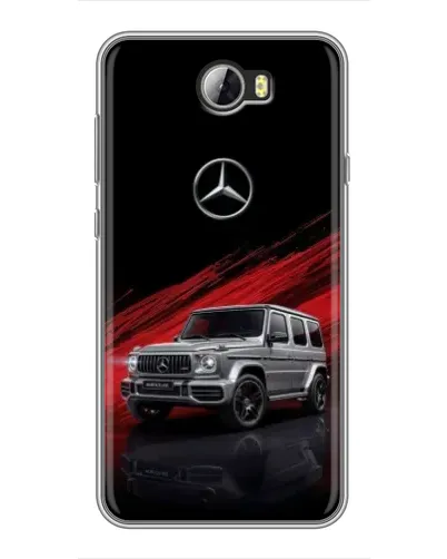 Чехол для Huawei Y5II с картинкой «Mercedes G-Class красный»