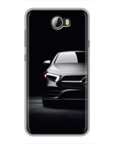 Чехол для Huawei Y5II с картинкой «Свет фар Mercedes»