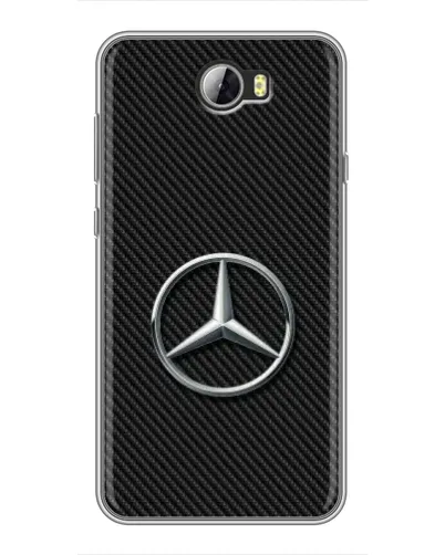 Чехол для Huawei Y5II с картинкой «Карбоновый Mercedes стиль» Чехол для Huawei Y5II с картинкой «Карбоновый Mercedes стиль»