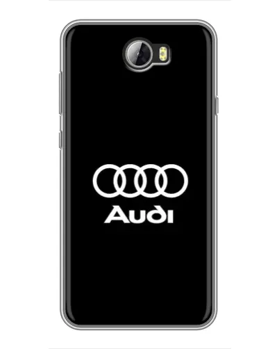 Чехол для Huawei Y5II с картинкой «Классическое лого Audi»
