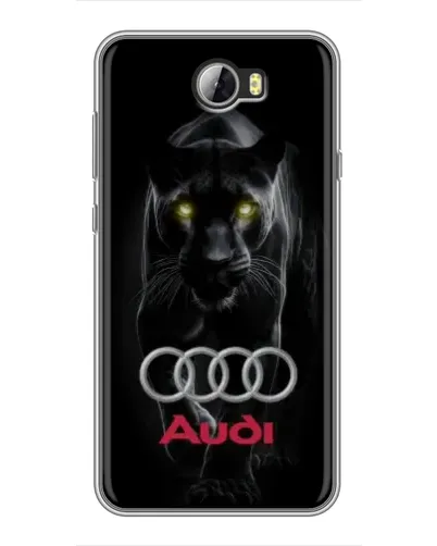 Чехол для Huawei Y5II с картинкой «Пантера и Audi»