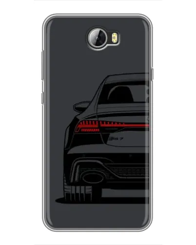 Чехол для Huawei Y5II с картинкой «Задняя часть Audi — арт»
