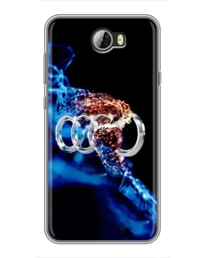 Чехол для Huawei Y5II с картинкой «Энергия лого Audi»