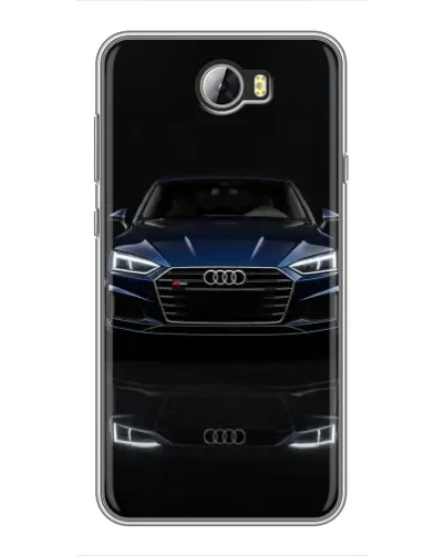 Чехол для Huawei Y5II с картинкой «Audi — ночное отражение»