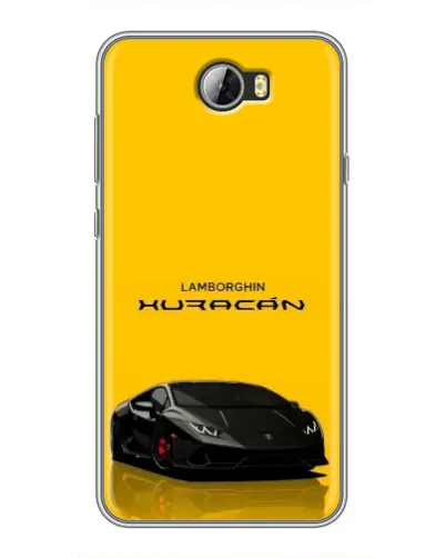 Чехол для Huawei Y5II с картинкой «Lamborghini Huracan черный»