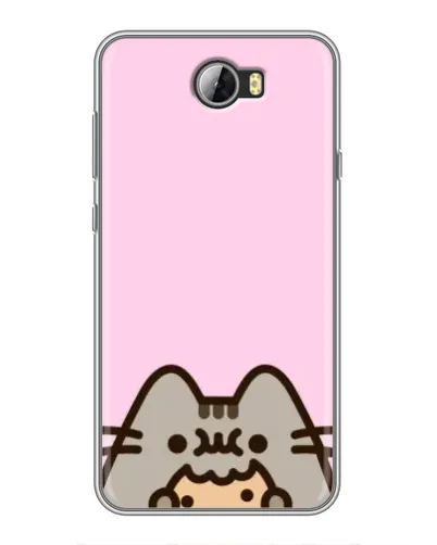 Чехол для Huawei Y5II с картинкой «Pusheen и печенье» Чехол для Huawei Y5II с картинкой «Pusheen и печенье»