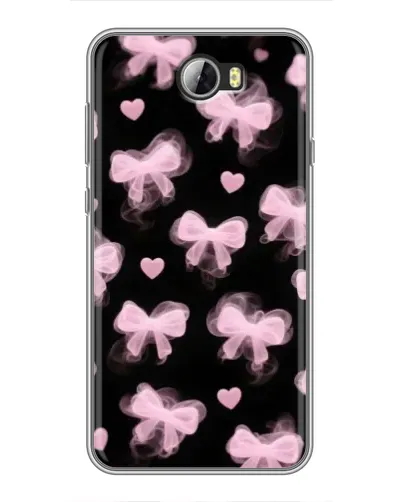 Чехол для Huawei Y5II с картинкой «Геометрия банта»