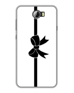 Чехол для Huawei Y5II с картинкой «Вертикальный бант»