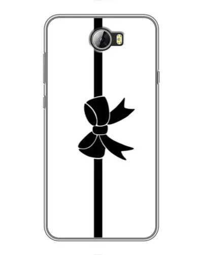 Чехол для Huawei Y5II с картинкой «Вертикальный бант»