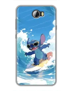 Чехол для Huawei Y5II с картинкой «Стич на волне» Чехол для Huawei Y5II с картинкой «Стич на волне»