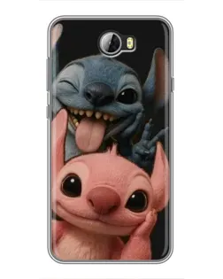 Чехол для Huawei Y5II с картинкой «Стич и Ангел» Чехол для Huawei Y5II с картинкой «Стич и Ангел»