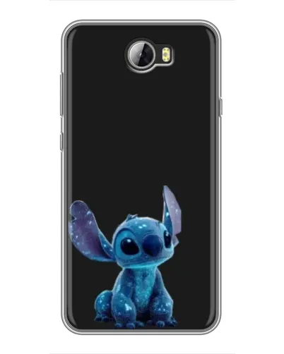 Чехол для Huawei Y5II с картинкой «Стич на черном» Чехол для Huawei Y5II с картинкой «Стич на черном»