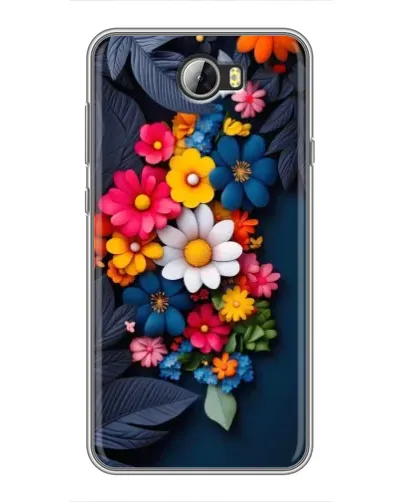 Чехол для Huawei Y5II с картинкой «Цветочная феерия»