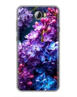 Чехол для Huawei Y5II с картинкой «Сиреневый цвет»