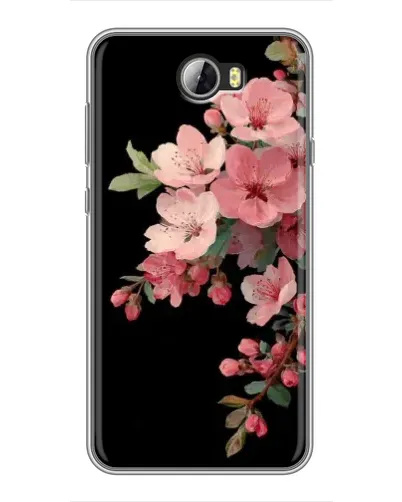 Чехол для Huawei Y5II с картинкой «Розовая ветка сакуры»