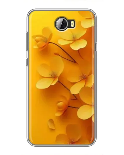 Чехол для Huawei Y5II с картинкой «Золотые лепестки»