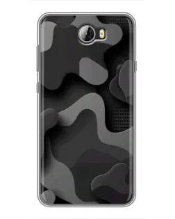 Чохол для Huawei Y5II з картинкою «Темний абстрактний камуфляж» Чохол для Huawei Y5II з картинкою «Темний абстрактний камуфляж»