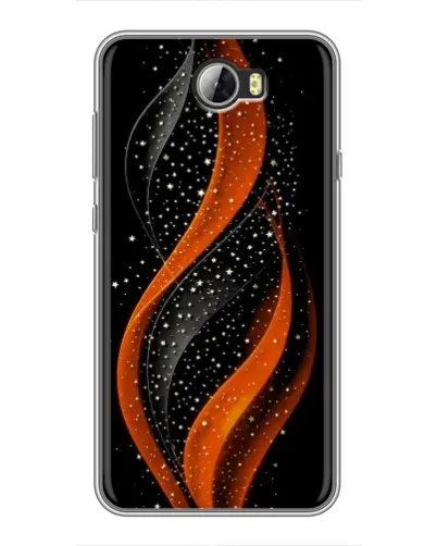 Чехол для Huawei Y5II с картинкой «Огненная звездная волна»