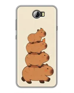 Чехол для Huawei Y5II с картинкой «Башня из капибар» Чехол для Huawei Y5II с картинкой «Башня из капибар»