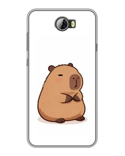 Чехол для Huawei Y5II с картинкой «Толстенькая капибара»