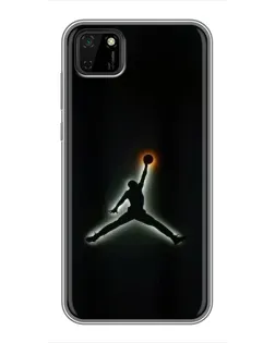 Чохол для Huawei Y5p з картинкою «Jordan Gradient Logo»