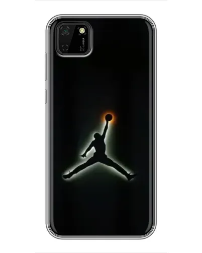 Чехол для Huawei Y5p с картинкой «Jordan Gradient Logo»